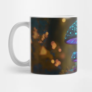 Glowing mushrooms 5 Mug